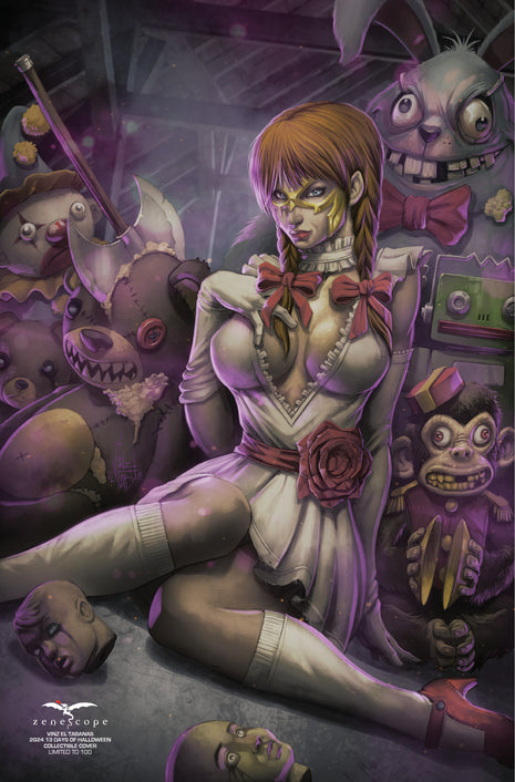 Vinz El Tabanas - 2024 13 Days of Halloween Collectible Cover - LE 100 - Zenescope Entertainment Inc