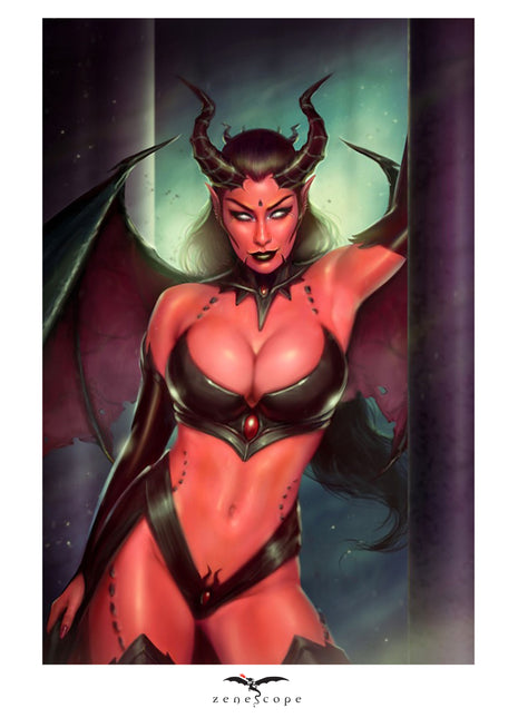 Pierluigi Abbondanza - Featured Artist Mini Art Print - Zenescope Entertainment Inc