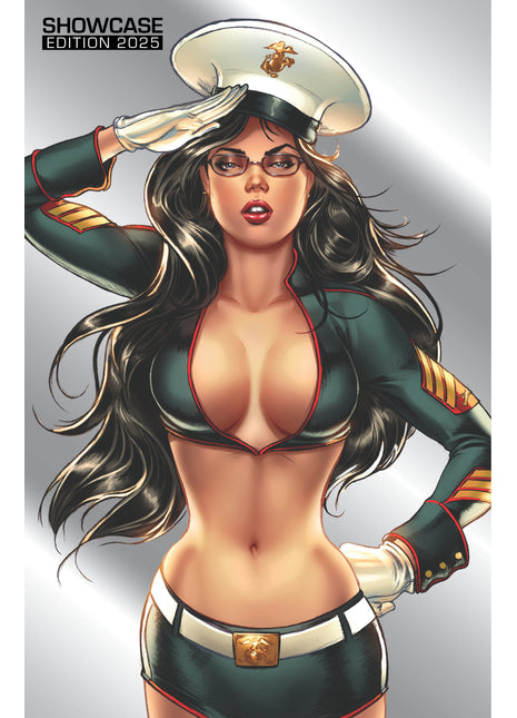 Billy Tucci - 2025 Military Appreciation VCON Holofoil Showcase - LE 100 - Zenescope Entertainment Inc