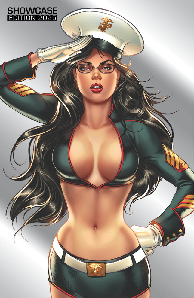 Billy Tucci - 2025 Military Appreciation VCON Holofoil Showcase - LE 100 - Zenescope Entertainment Inc