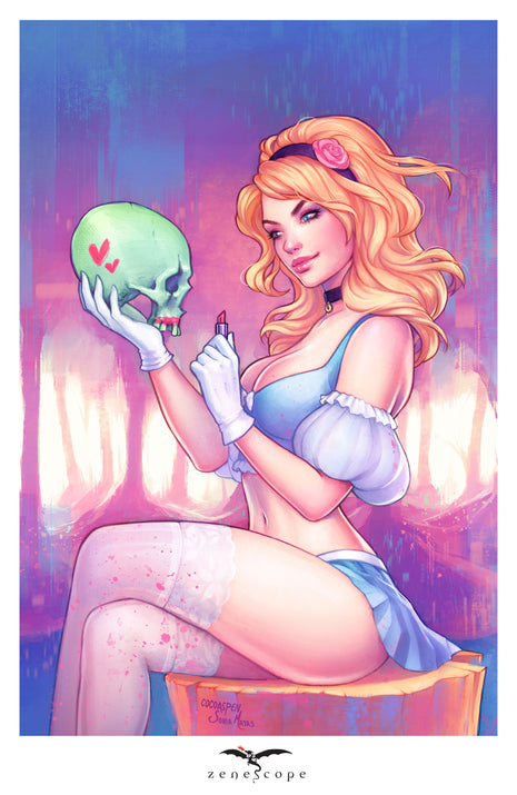 Sonia Matas - Cindy Mini Art Print - Zenescope Entertainment Inc