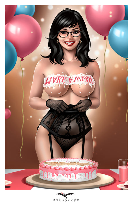 Keith Garvey - Zenescope Birthday Mini Art Print - Zenescope Entertainment Inc