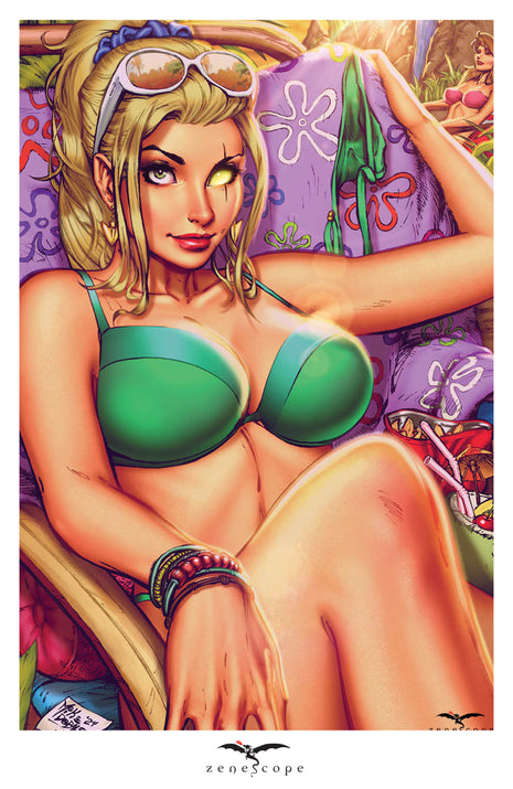 Mike DeBalfo - May 2025 Featured Artist Mini Art Print - Zenescope Entertainment Inc
