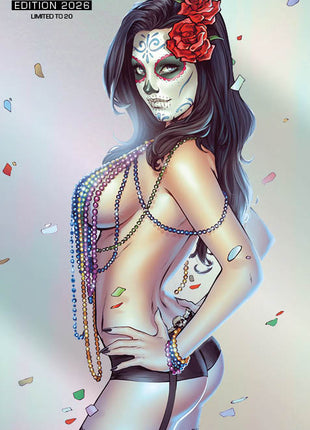 Elias Chatzoudis - Mardi Gras Masquerade Mystere Cover E - Holofoil Showcase LE 20 - Zenescope Entertainment Inc