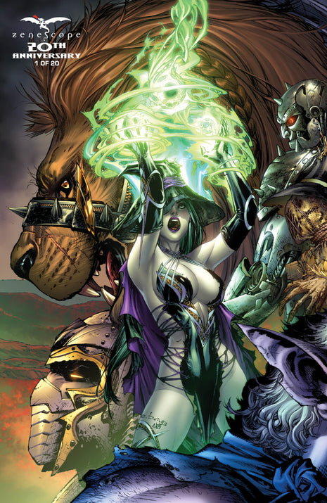 Eric Basaldua - 20th Anniversary Oz Numbered Showcase Set - LE 20 - Zenescope Entertainment Inc