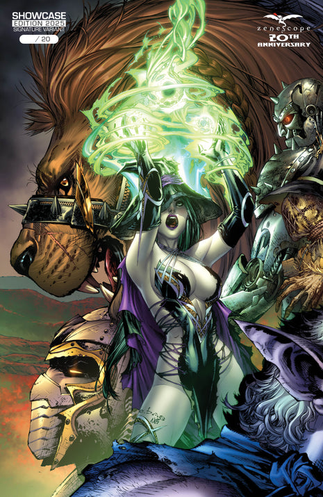 Eric Basaldua - Oz #1 20th Anniversary Showcase Signature Edition Set - LE 20 - Zenescope Entertainment Inc