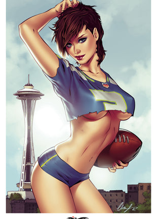 2026 Seahawks Mini Art Print - Zenescope Entertainment Inc