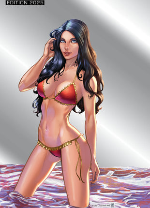 Jyn Leonard - Skye Bikini Beach Battle Silver Showcase - Zenescope Entertainment Inc