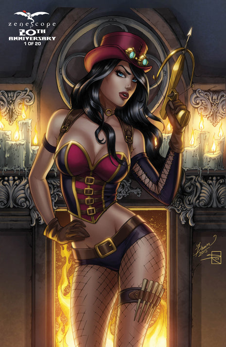 2025 Beach Blast VCON 20th Anniversary Numbered Showcase LE 20 - Zenescope Entertainment Inc