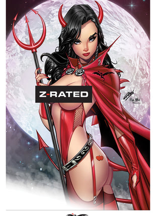 Naughty & Nice Mini Art Print Set