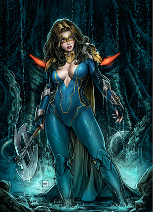 Mike Krome - 2026 Alice Twisted Tales Z-Rated March - Art Print - Zenescope Entertainment Inc