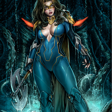 Mike Krome - 2026 Alice Twisted Tales Z-Rated March - Art Print - Zenescope Entertainment Inc