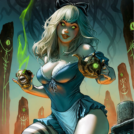 Mike Krome - 2026 Alice Twisted Tales Z-Rated March - Art Print - Zenescope Entertainment Inc