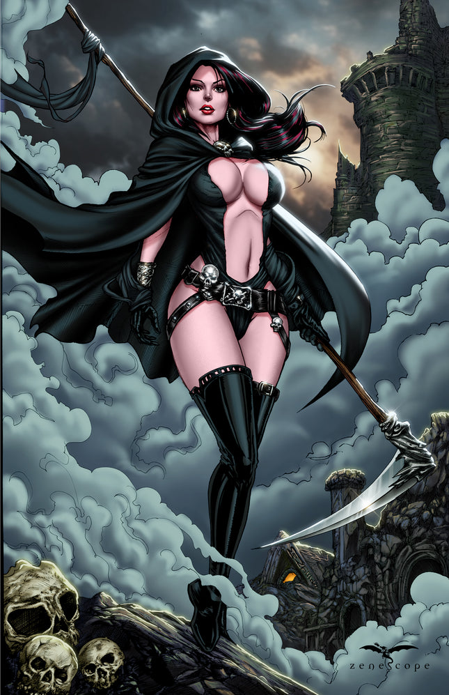 Monte Moore - Keres Blood & Shadow - Art Print - Zenescope Entertainment Inc