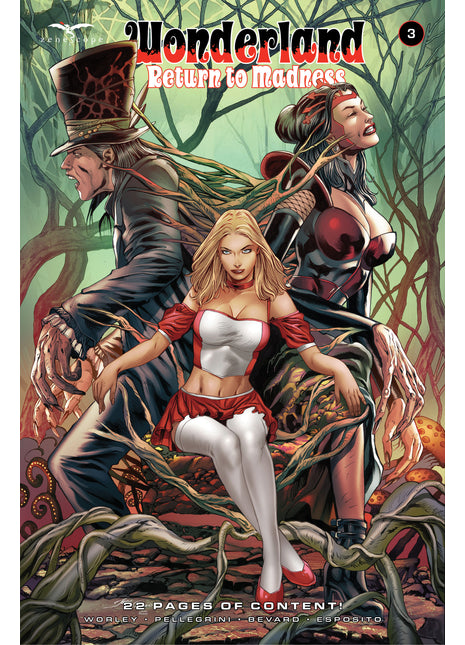 Wonderland: Return to Madness #3 of 3 - Zenescope Entertainment Inc