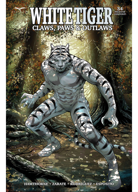 White Tiger: Claws, Paws & Outlaws - Zenescope Entertainment Inc