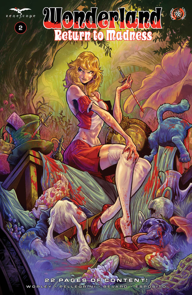 Wonderland: Return to Madness #2 of 3 - Zenescope Entertainment Inc
