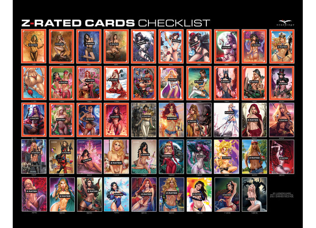 Z-Rated Trading Card Pack