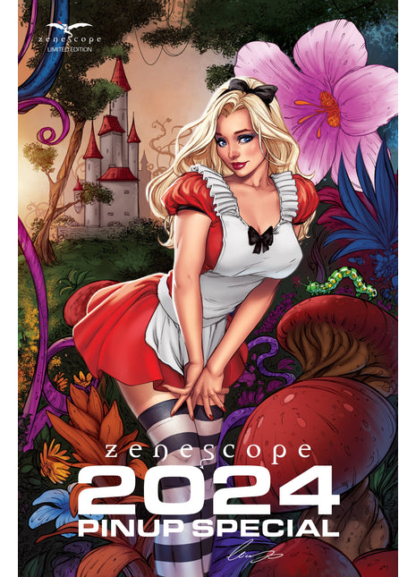 Elias Chatzoudis - 2024 Pinup Special Collectible Cover - LE 500 - Zenescope Entertainment Inc