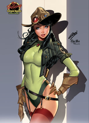 Paul Green - 2026 October Cartoon Queens Collectible Cover - LE 300