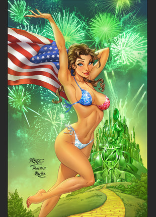 2026 John Royle 4th of July Mini Art Print