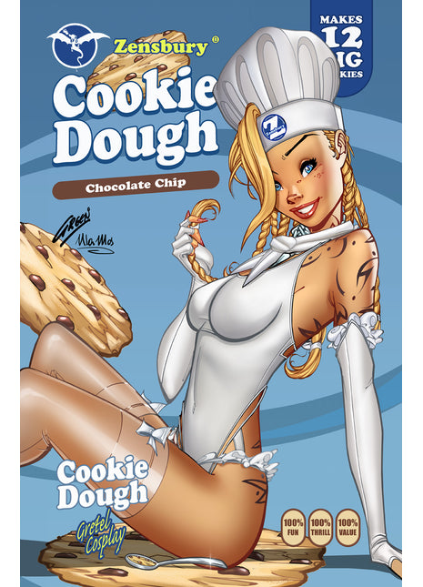 Paul Green & Ula Mos - Zensbury Cookie Ntl Cookie Day - Mini Art Print