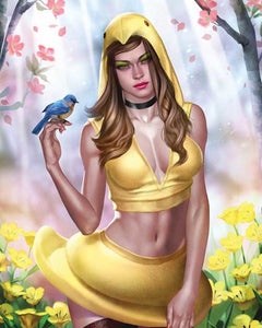 Josh Burns - 2022 Easter Collectible Cover - LE 375 - BELLEAN01I Pick AO2 - Zenescope Entertainment Inc