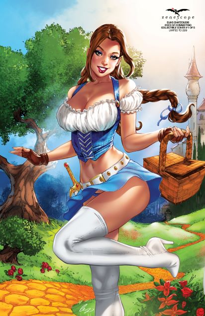 Elias Chatzoudis - 2023 Oz Connecting Covers Bundle - LE 299 - Zenescope Entertainment Inc