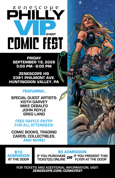 THE 2026 VIP HUNTINGDON VALLEY COMIC FEST
