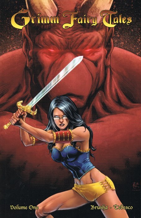 Grimm Fairy Tales Volume 1  Graphic Novel - Spay Variant KS Cover - Zenescope Entertainment Inc