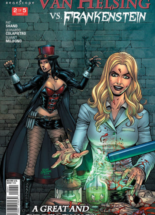Van Helsing vs. Frankenstein Premium Show Pack - Zenescope Entertainment Inc