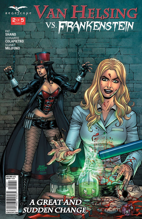 Van Helsing vs. Frankenstein Premium Show Pack - Zenescope Entertainment Inc