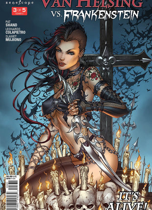 Van Helsing vs. Frankenstein Premium Show Pack - Zenescope Entertainment Inc