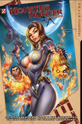 Monster Hunt Sticker Book - Zenescope Entertainment Inc