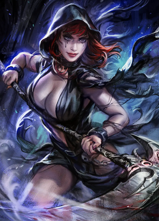 Ian MacDonald - Featured Character Keres Diamond Bronze - Mini Art Print - Zenescope Entertainment Inc