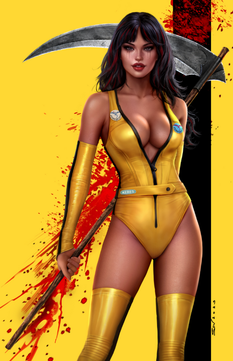 Sun Khamunaki - Feat Charcter & Artist Keres - Metal Card - Zenescope Entertainment Inc