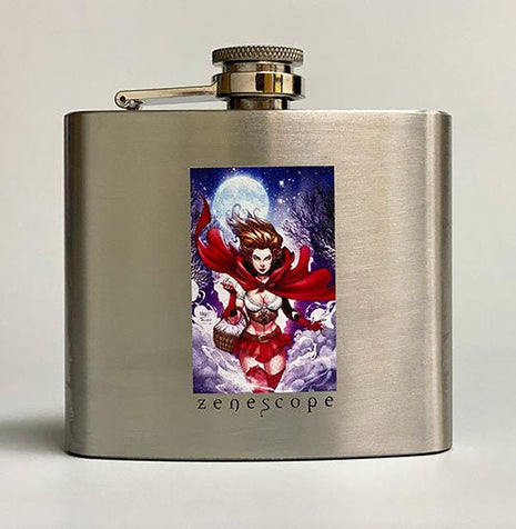 Red Agent Flask - 22RAFLSK - Zenescope Entertainment Inc