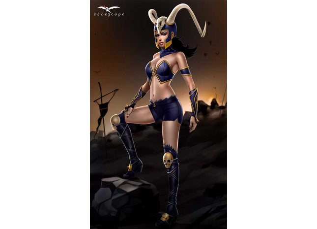 Keith Garvey - February 2023 Sticker Set of the Month - 23KGSS - Zenescope Entertainment Inc