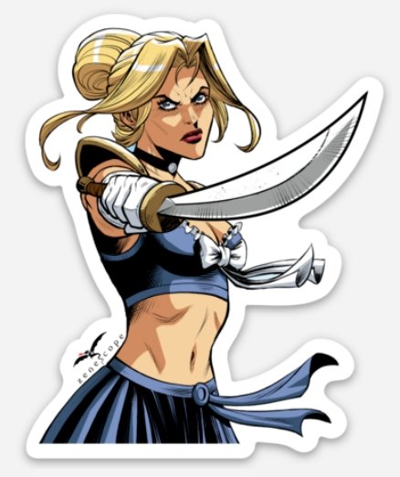 Cindy - June 2023 Sticker Set - 23SS-CINDY - Zenescope Entertainment Inc