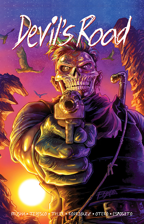 Devil's Road Hardcover Graphic Novel. Cover Guillermo Fajardo. Zenescope. 2022