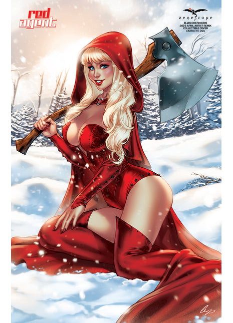 Elias Chatzoudis - 2023 April Artist Remix Collectible Cover - LE 299 - Zenescope Entertainment Inc