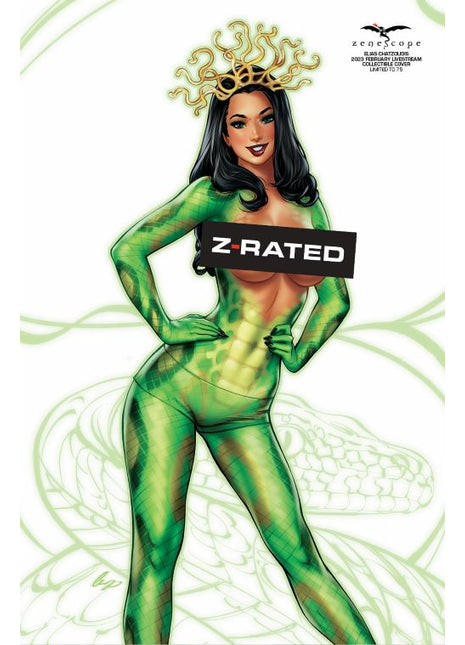 Elias Chatzoudis - 2023 February Livestream Collectible Cover - LE 75 - Zenescope Entertainment Inc