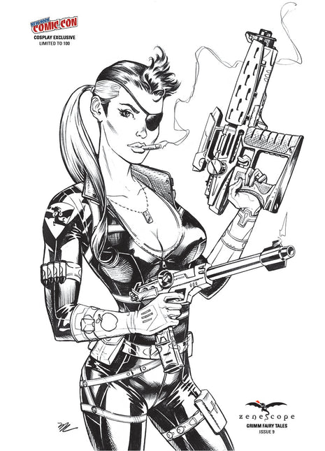 Grimm Fairy Tales: Vol. 2 #9 - Cover J Michael Dooney Pencils Comic Book Cover Art