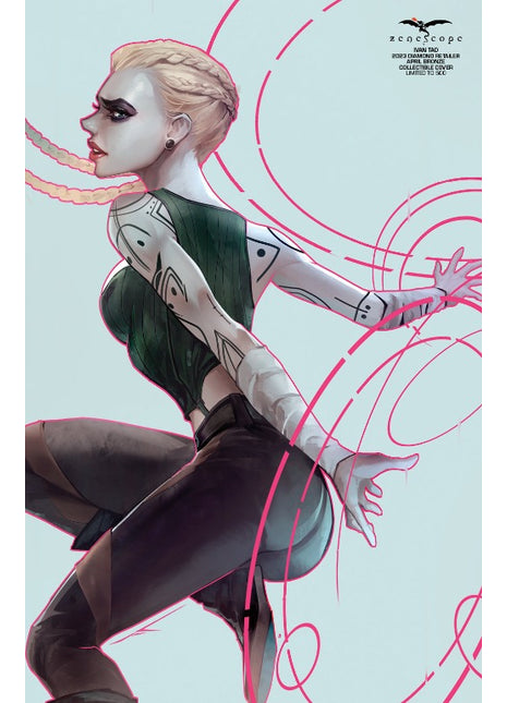 Ivan Tao - 2023 Diamond Retailer April Bronze Collectible Cover - LE 500 - Zenescope Entertainment Inc