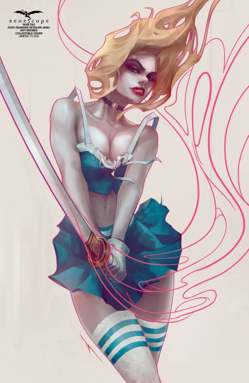 Ivan Tao - 2023 Diamond Retailer January Bronze Collectible Cover - LE 500 - Zenescope Entertainment Inc