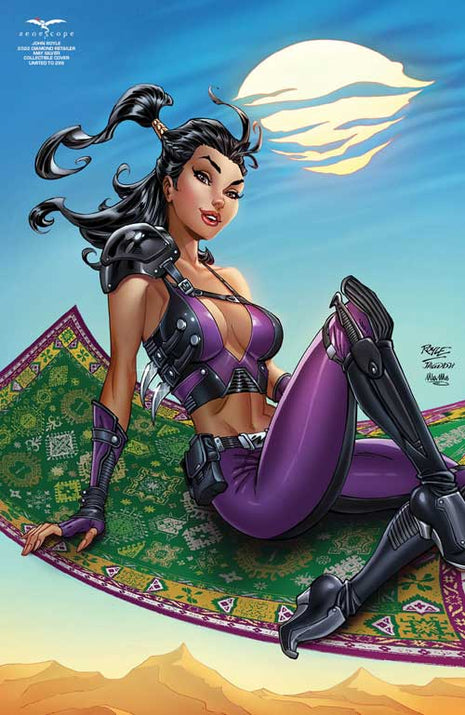 John Royle - 2022 Diamond Retailer May Silver Collectible Cover - LE 299 - Zenescope Entertainment Inc