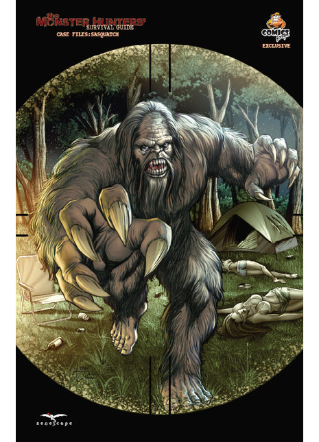 The Monster Hunters' Survival Guide Case Files: Sasquatch - Cover E - Zenescope Entertainment Inc