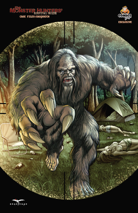 The Monster Hunters' Survival Guide Case Files: Sasquatch - Cover E - Zenescope Entertainment Inc