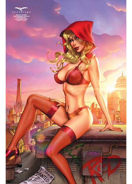 Michael Dooney - 2022 Diamond Retailer October Gold Collectible Cover - LE 199 - Zenescope Entertainment Inc