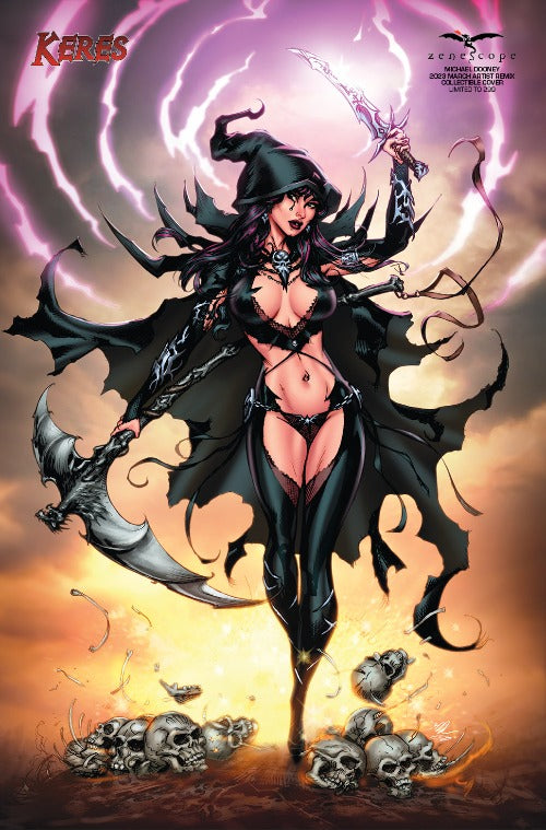 Michael Dooney - 2023 March Artist Remix Collectible Cover - LE 299 - Zenescope Entertainment Inc